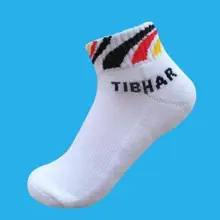 3 пары Tibhar, спортивные носки для настольного тенниса, чулки для спортзала, спортивные утолщенные Германия, Франция, носки с антифрикционным эффектом