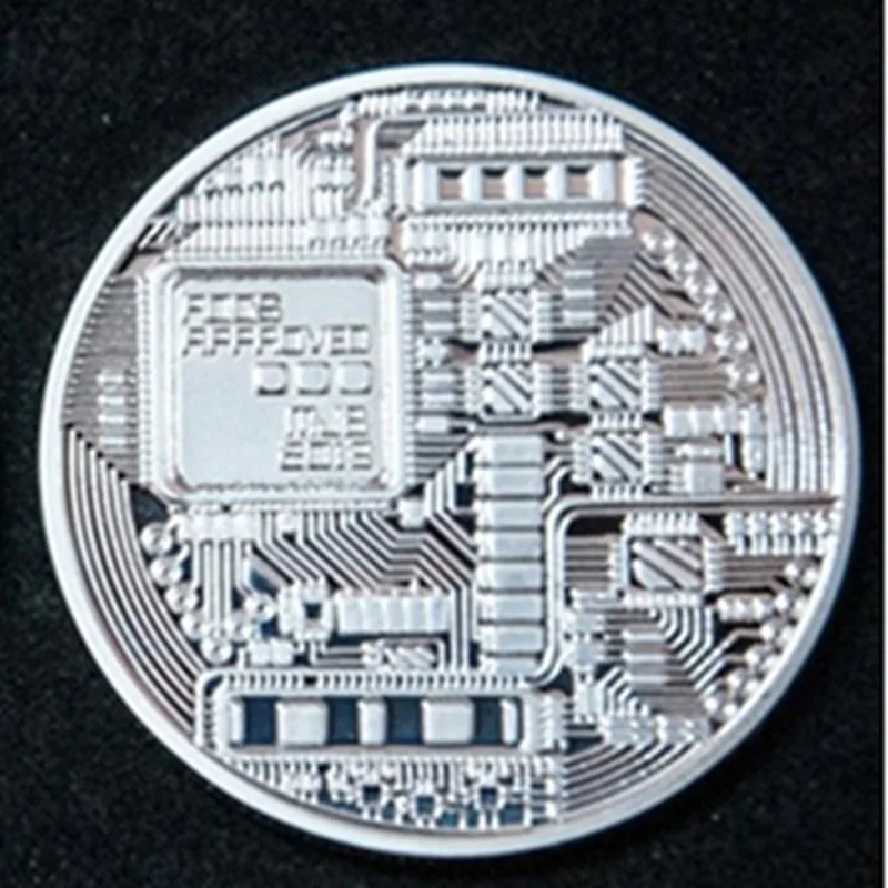 100 шт классический BTC Биткоин 24K настоящий позолоченный значок 40 мм интернет тема Сувенир Коллекционные украшения монеты