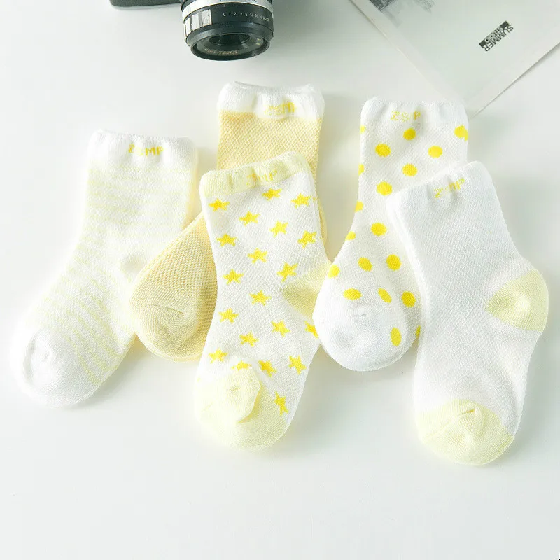 5 пар Детские хлопковые носки с мультяшным принтом|baby socks newborn|baby sockssocks newborn |