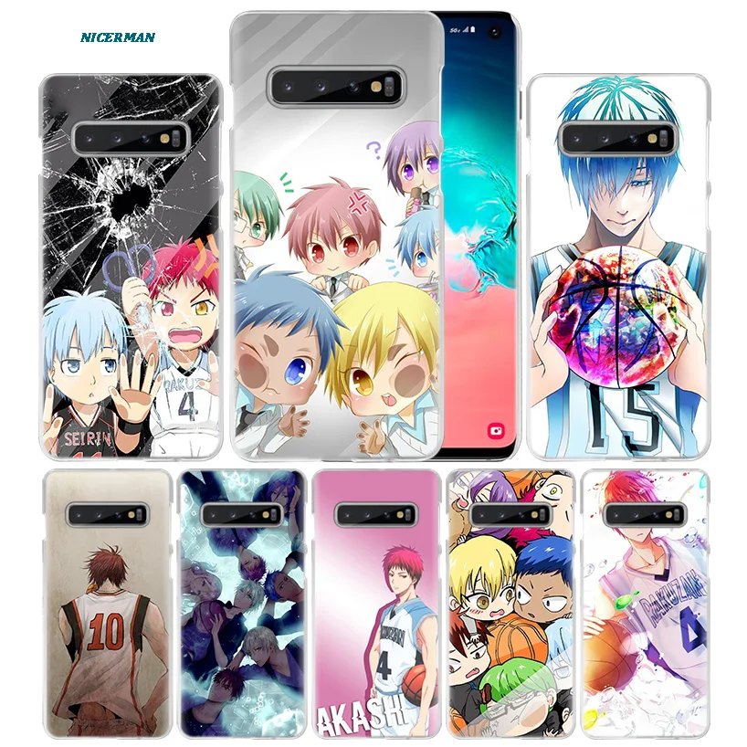 

Kuroko no Basket Case for Samsung Galaxy S10 5G S10e S9 S8 M30 M20 M10 J4 J6 Plus J8 2018 Note 8 9 Clear Hard Phone Cover Kawaii