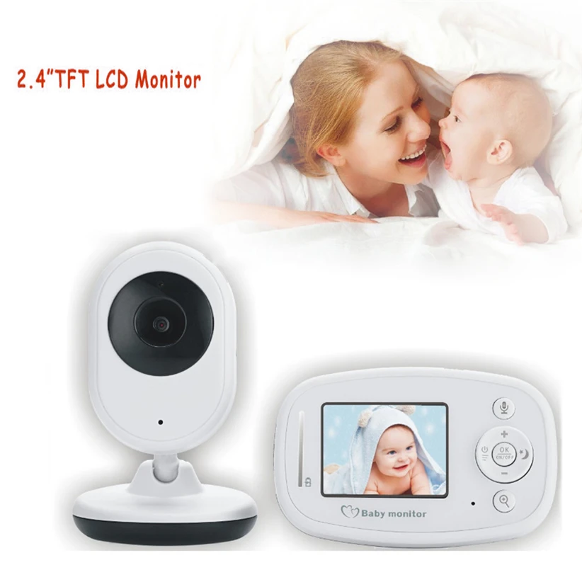 

2.4GHz 2.4inch Wireless LCD Color Baby Monitor Audio Video Night Vision Camera Futural Digital JULL11