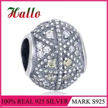 Fine Jewelry талисманы бусы из природного камня подходит Серебро 925 breloque браслеты бусины для изготовления ювелирных изделий