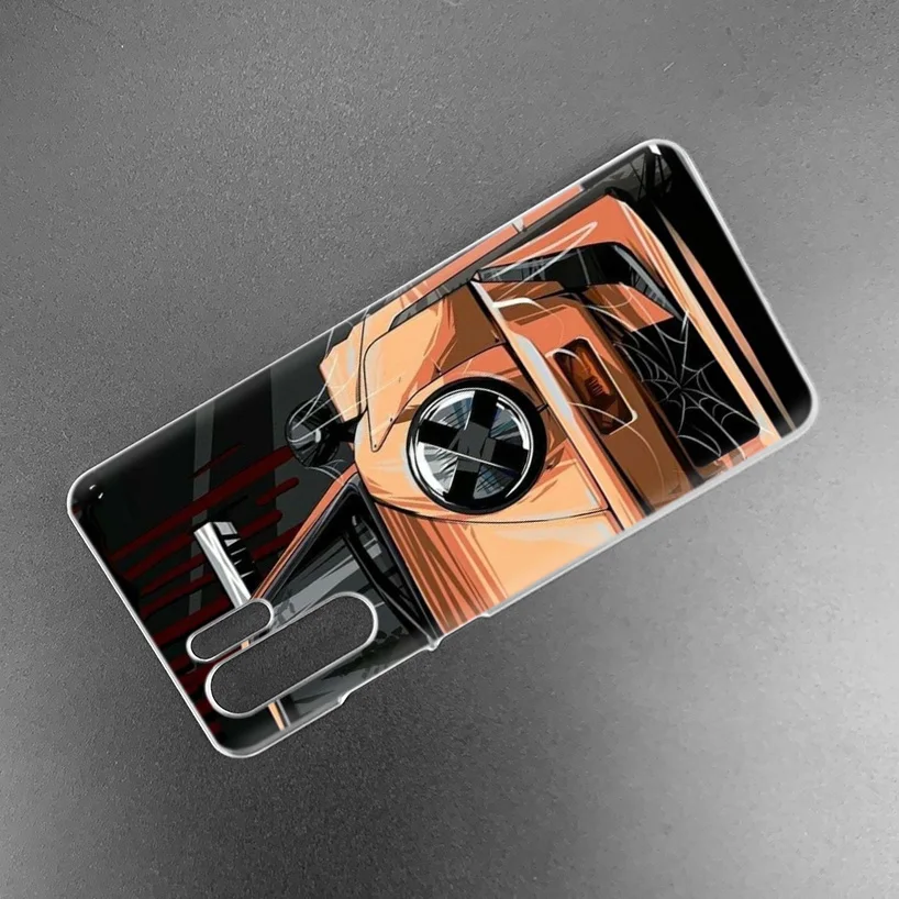 Классный чехол-комикс для спортивных автомобилей huawei P20 P30 P Smart Nova 4 3i P10 P9 P8 mate 10 20 lite Pro Mini жесткий чехол для телефона из ПК