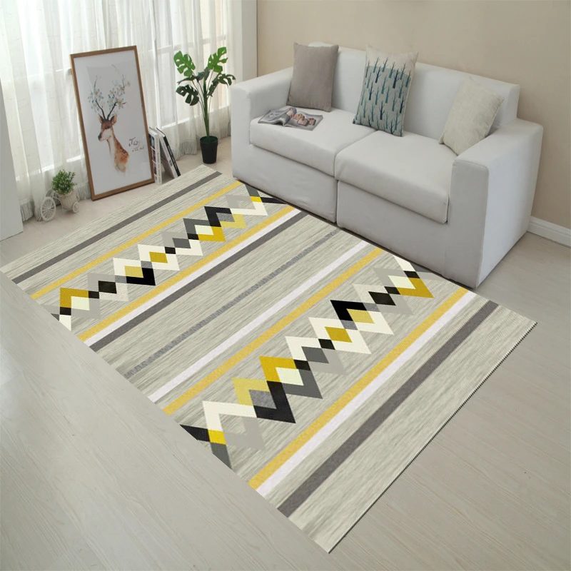 Rug 200*300cm Modern Geometric alfombra for Living Room Parlor Area Rugs Floor Carpets for Bedroom Home Decorative