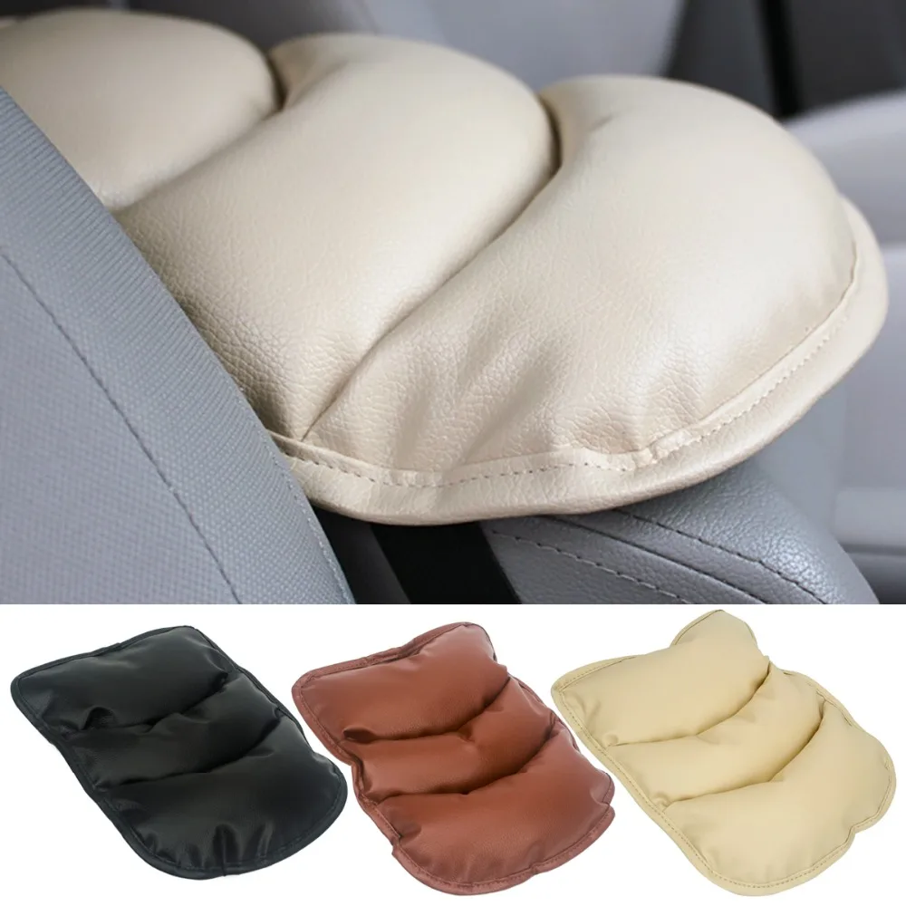 Universal Car Seat Armrest Cover Pad Car Arm Rest Soft Pillow Case auto