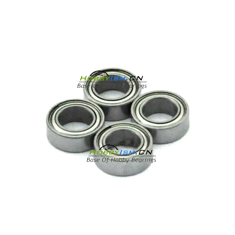 4PCS 4X10X3 Metal cover Bearings ABEC-3 MR104 ZZ/W3 | Игрушки и хобби