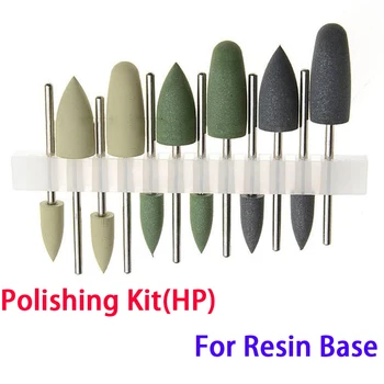 

2 set 24pcs Dental Polisher Silicone for Resin Base, Hidden Denture 2.5mm Shank Handpiece High Quality