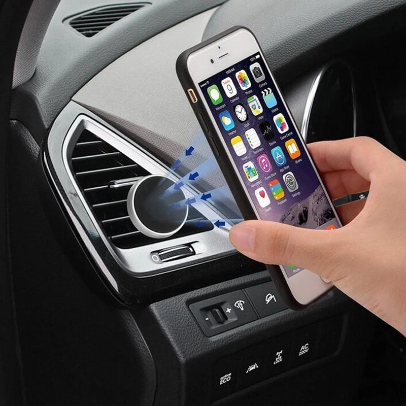 

Universal Car Air Vent Magnetic Mobile Phone Holder for volkswagen golf audi a4 b8 chevrolet cruze nissan qashqai Accessories