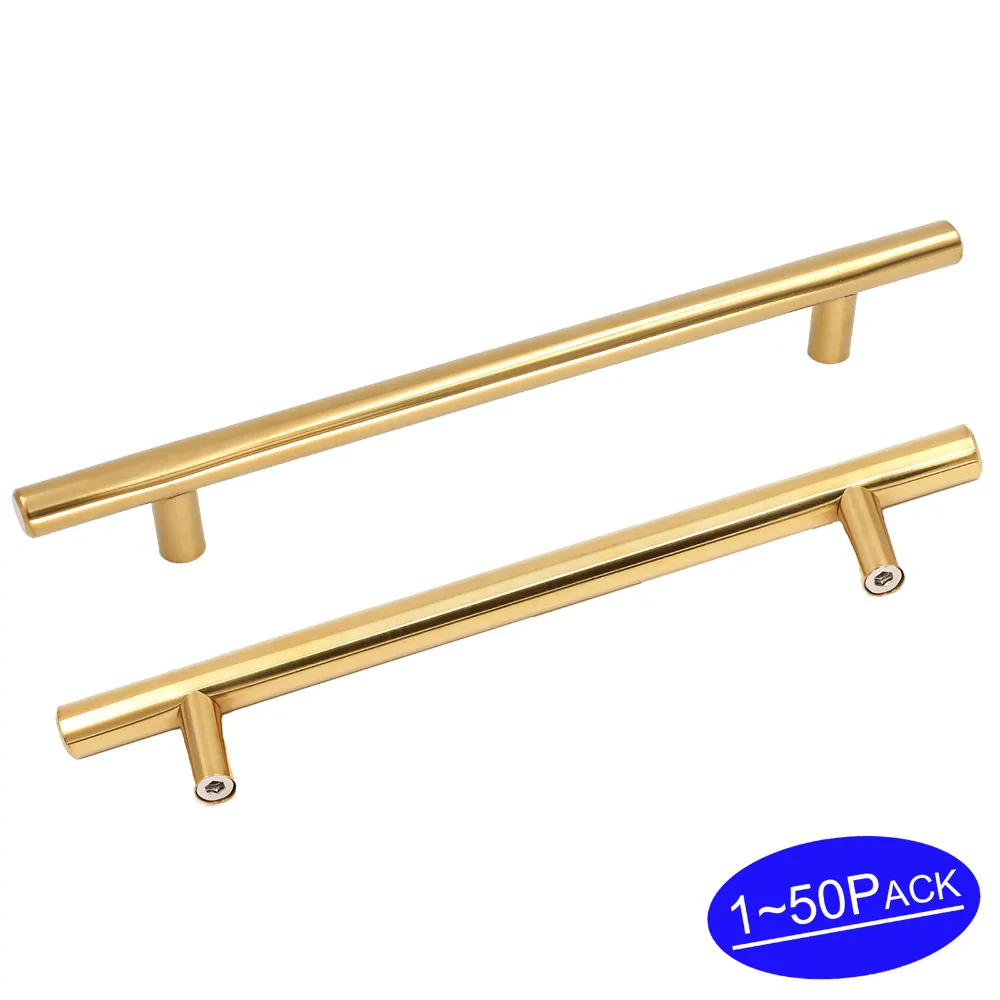 Gold Kitchen Cabinet Hardware Pulls Polished Brass Furniture