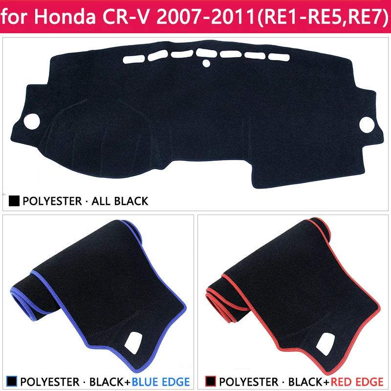 Для Honda CR-V RE1~ RE5 RE7 2007 2008 2009 2010 2011 Противоскользящий коврик приборная панель крышка Солнцезащитный коврик аксессуары с покрытием CR V CRV