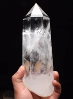 Large Clear Lemurian Seed Quartz Natural Point Cluster Crystal Rough Healing 1