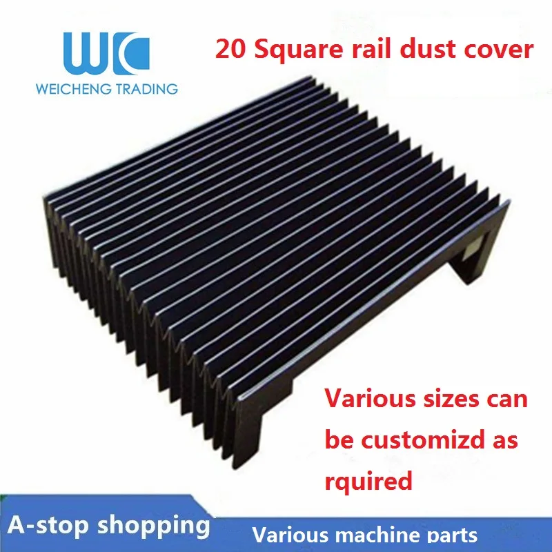 دليل خطي السكك الحديدية HGR20mm-1000/1500/2000/2500/3000/3500 مرنة accodion واقية منفاخ الغبار يغطي ل دليل خطي دليل خطي السكك الحديدية HGR20mm-1000/1500/2000/2500/3000/3500 مرنة accodion واقية منفاخ الغبار يغطي ل دليل خطي