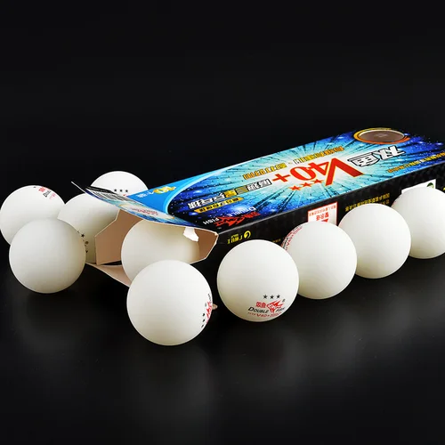 60balls/120balls Double Fish Table Tennis Ball V40+ 3-star without box ABS material plastic poly ping pong ball tenis de mesa Karachi