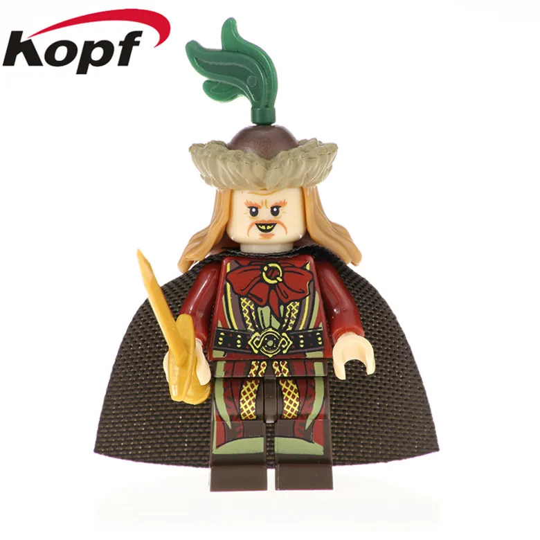 

PG545 Single Sale Lord of the Rings Galadriel Mayor Arwen Gandalf Elrond Education Building Blocks For Children Gift Best Toys