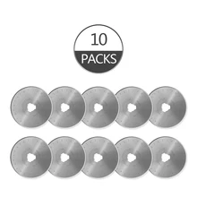 45 мм Вращающийся резак лезвия Круг заправка лезвия для olfa фискар Клевер ткань бумага резка лоскутное шитье инструменты