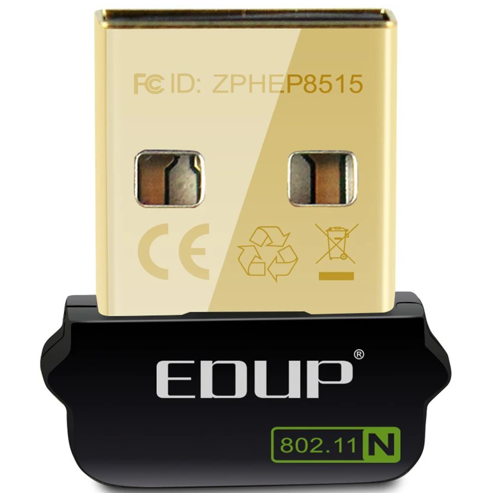 EDUP usb wifi adapter 150Mbps driver free for raspberry pi built-in antenna ethernet receiver PC | Компьютеры и офис