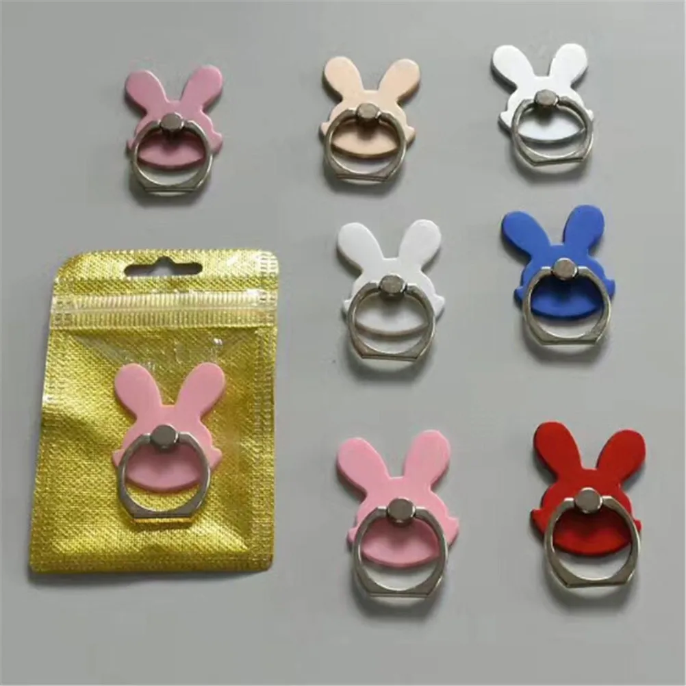 Universal Rabbit Design Phone Holder 360 Degree Metal Finger Ring Mobile Phone Stand Holder For IPhone Samsung Universal Rabbit Design Phone Holder 360 Degree Metal Finger Ring Mobile Phone Stand Holder For IPhone Samsung