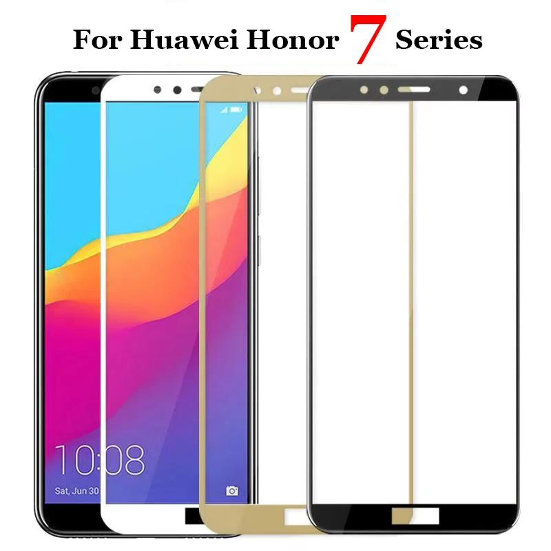 Защитное стекло для huawei honor 7a 7c Закаленное пленка 7s 7x защита tremp 7 a c x s Защита