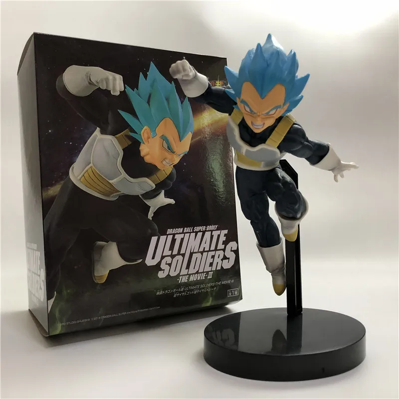 19 Dragon Ball Z Vegeta Dark Blue Vs Broly Ver Blue Hair Super Saiyan Goku Battle Action Figure Pvc Dbz Buy At The Price Of 3 99 In Aliexpress Com Imall Com