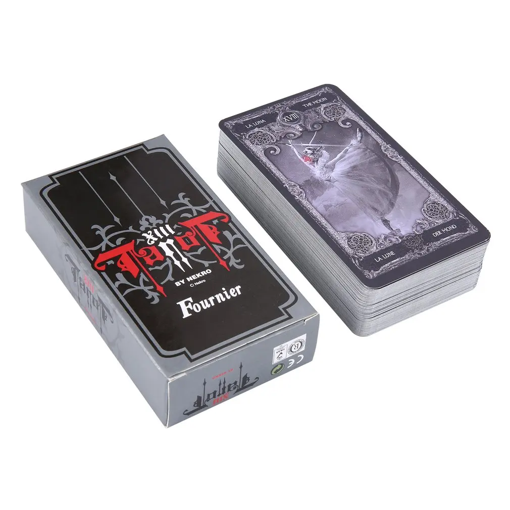 

Magic Dark 13 Tarot Magic Read Fate Tarot Card Game For Personal Use Board Game A 48-card Deck And Guidebook