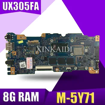 

XinKaidi UX305FA Laptop motherboard for ASUS UX305FA UX305F UX305 Test original mainboard 8G RAM M-5Y71 CPU