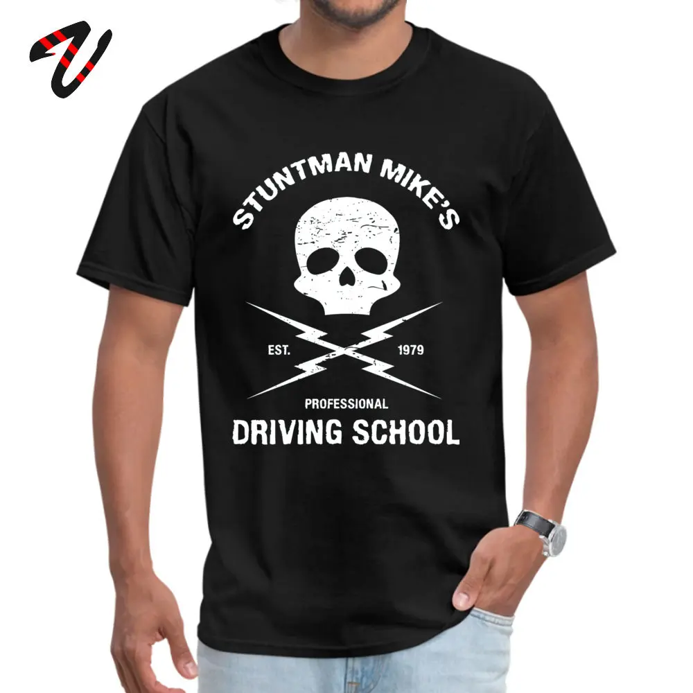 

Men's T Shirt Stuntman Mikes Driving School Group Tops Tees Pure Gorillaz Crew Neck Kanye West Crazy Tops Shirts Summer Fall