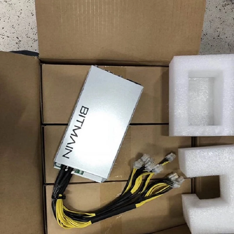 Excellent Crypto Asic miner Antminer T9+  11.5T Bitcoin BCH BTC mining rig BITMAIN 1800W Power Supply with PSU cheaper than Antminer S9i 5
