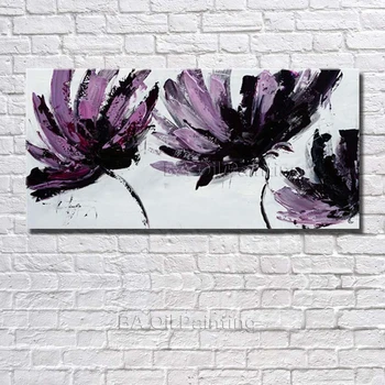 

Free Shipping Handmade Abstract Canvas Oil Paintings Decoration Modern Art 1pcs Large Wall Pictures For Living Room NP008
