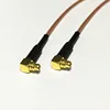 New MMCX Male Plug Right Angle Connector Switch MMCX Male Plug Right Angle RG178 Cable 15CM 6