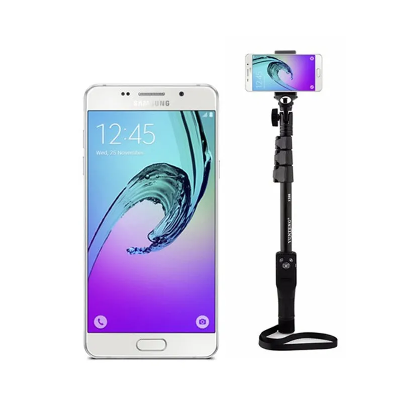 

Camera Photo Shutter YUNTENG Bluetooth Selfie Stick 50"Monopod For Samsung S8 S6 Plus Note Edge PLUS S9 NOTE 9 8 J A For Huawei