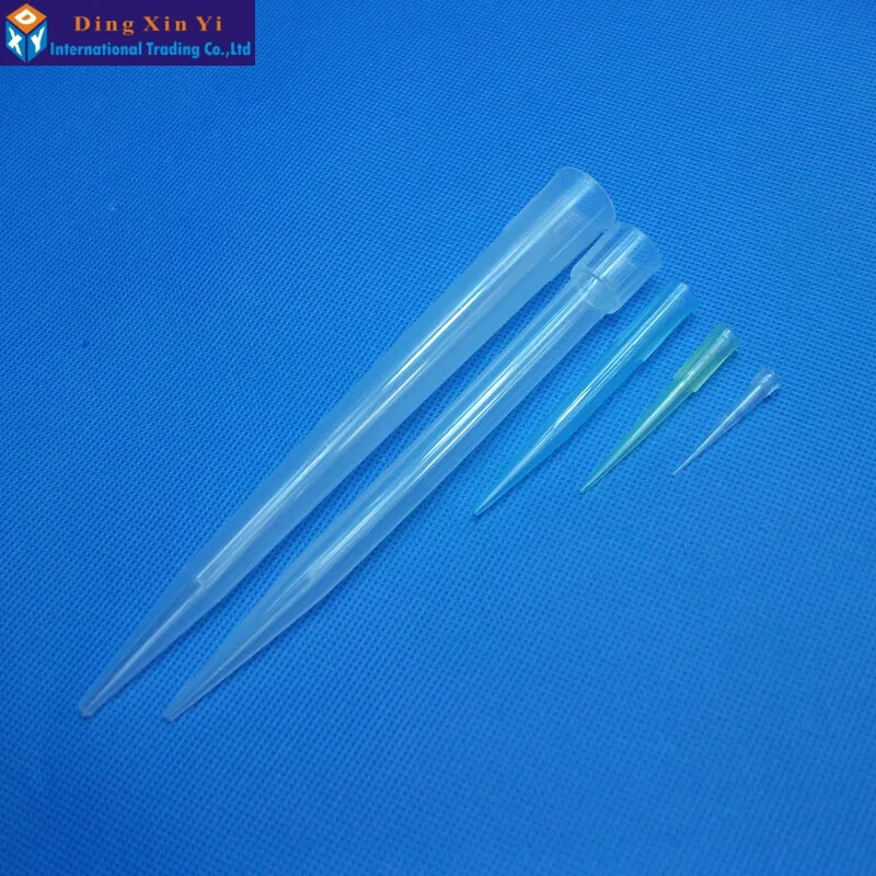 Пластиковые наконечники для пипетки DXY Lab 10ul 200ul 1000ul 5 мл 10 PP химических испытаний