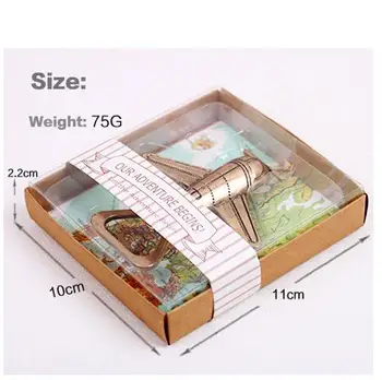 

75 pcs/lot NEW ARRIVAL+"Let the Adventure Begin" Airplane Bottle Opener New Wedding Gift Favors+FREE SHIPPING Fast Delivery