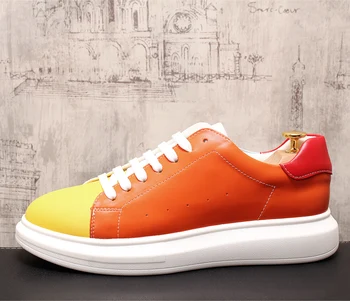 

New Casual Shoes Men Breathable Sneakers high quality student Masculino New Trend Fashion Cheap Lace Up Color matching Zapatilla