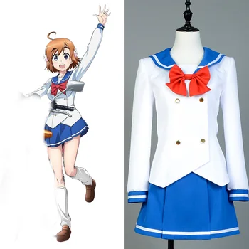 

Bakuon!! School Uniform Cosplay Costume Girls Female Suit Dress