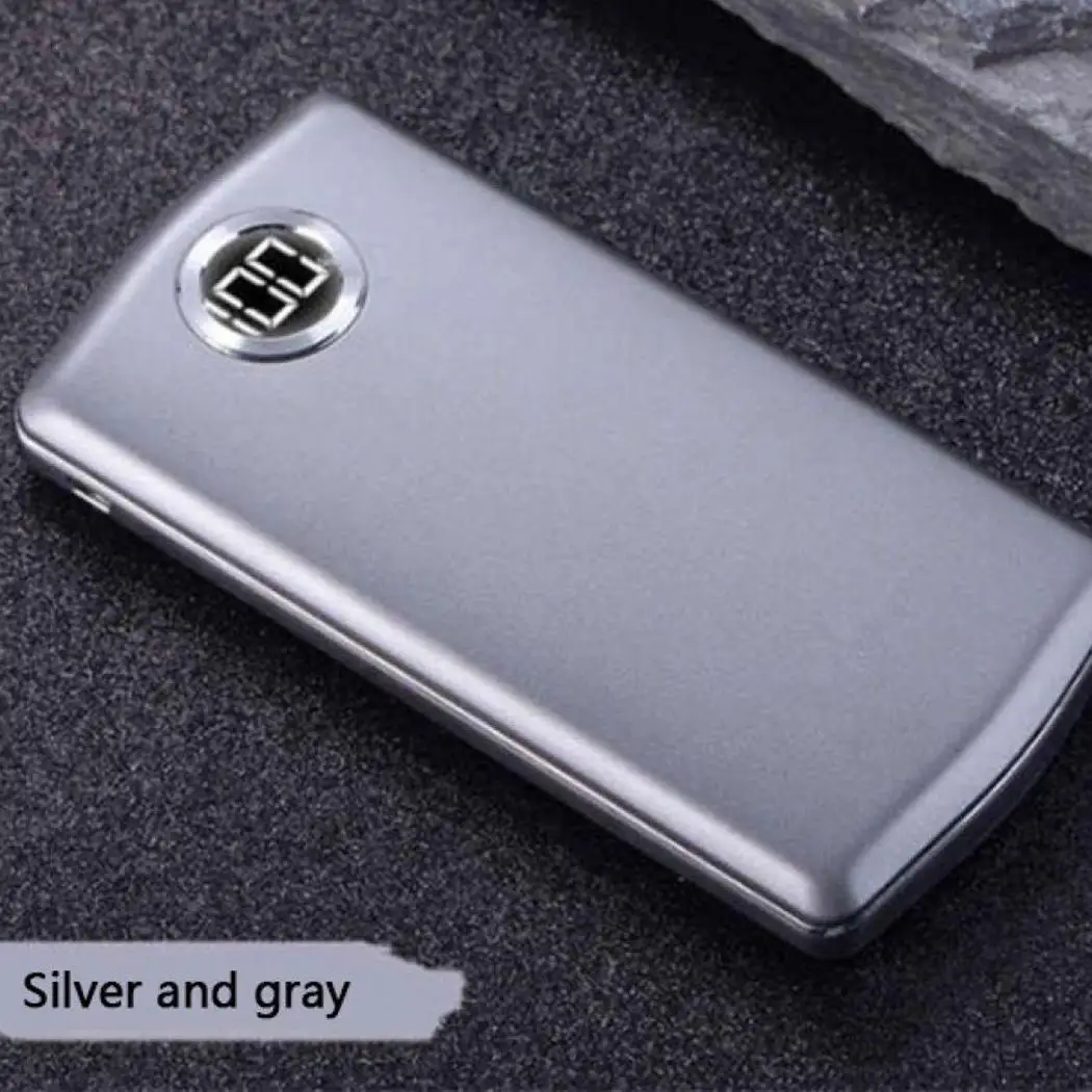 Power Bank Charger 8000mAh Duable USB Portable Powerbank Bateria External Battery Display Polymer Poverbank