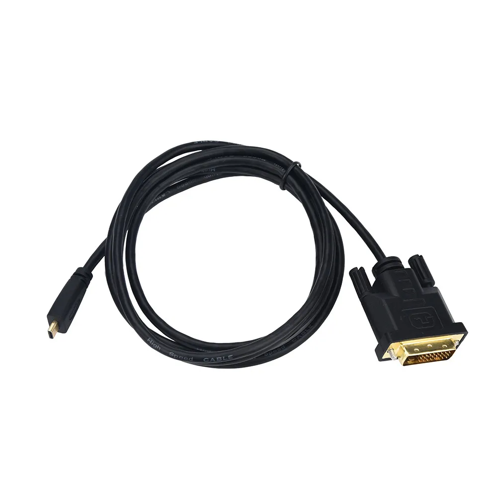 HIPERDEAL 0,3 м/1 м/1,8 м Full HD 1080 P Micro HDMI штекер VGA Мужской адаптер конвертер кабель для HDTV Mar28