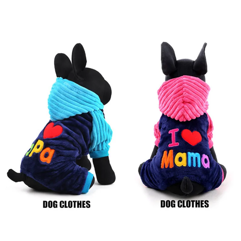 

Fashion Winter Coral Velvet Pet Dog Clothes Small Large Dog Coat Jackets for Chihuahua Teddy J2Y