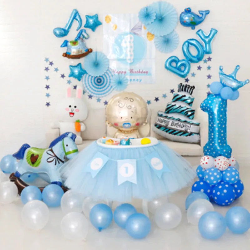 100 см пачка Тюлевая "юбка" на стол Baby Shower 1st День рождения Свадебные украшения для стульчик для кормления домашний текстиль вечерние принадлежности подарок - Цвет: light blue