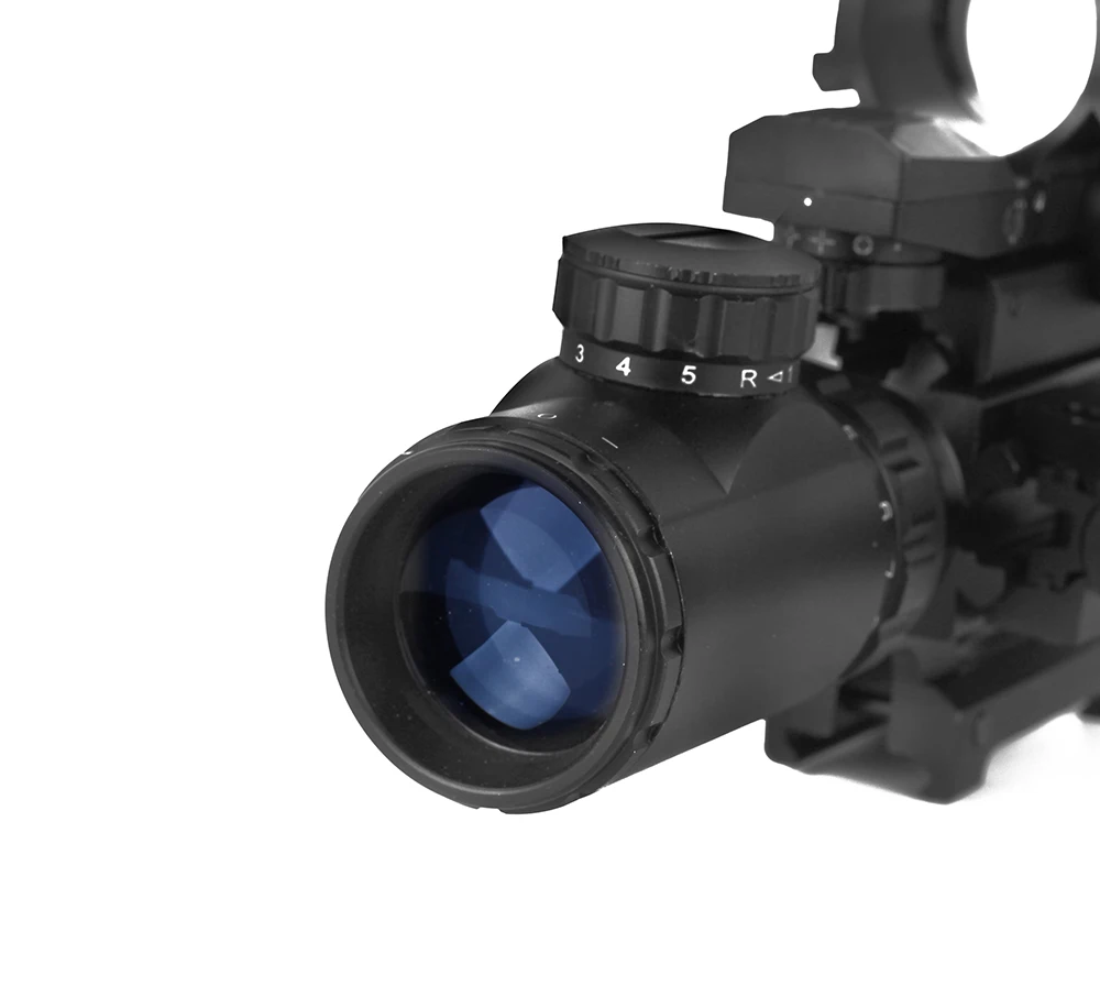 LUGER Riflescope Red Dot лазерный видеоискатель 3 в 1 комбинированный Коллиматорный прицел тактический 4-16x50 охотничий прицел Hd112 рефлекс оптический
