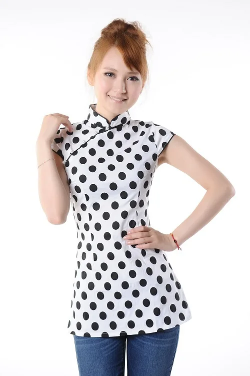 White and black China style Women's summer`s cotton Tops/shirt /blouse Sz:  S M L XL|shirt lot|top selling t shirtshirt clothing - AliExpress