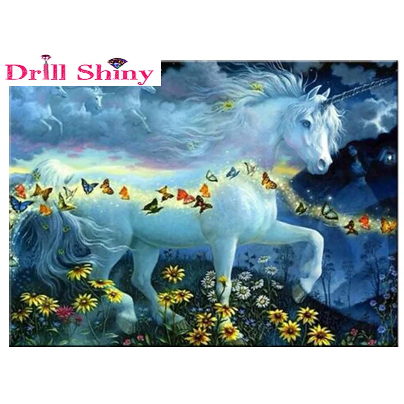 

5D diamond embroidery Unicorn diamond cross stitch crystal mosaic diamond sets unfinished decorative diy diamond painting