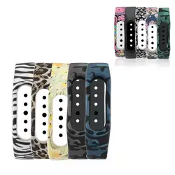 Ремешок для xiaomi mi Band 2 силиконовый браслет Сменные аксессуары для mi band 2 Ремешок Красочные умные наручные часы