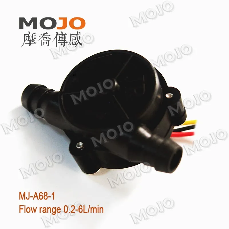 MJ-A68-1 0.2-6L/min 10% Accuracy Water Flow Sensor Coffee Machine 8MM Diameter