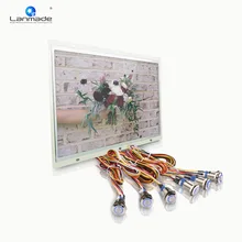 21,5 Дюймов до 6 шт. металлическая Синяя светодиодная Кнопка автоматическая петля play открытая рамка цифровой дисплей