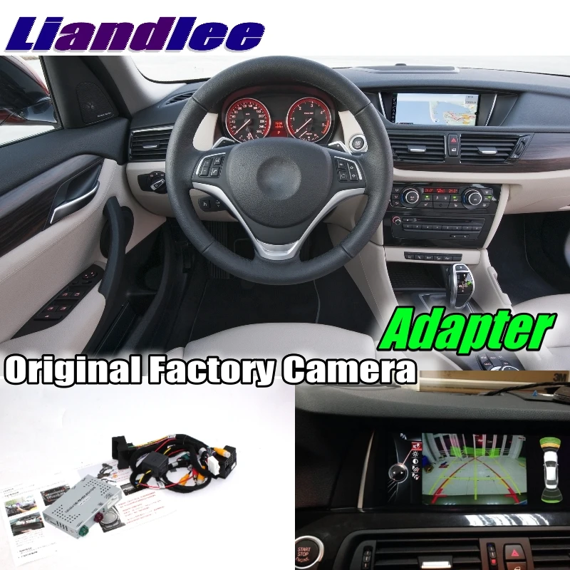 

Liandlee Car Reverse Rear Back Up Camera Interface Adapter Decoder Kits For BMW X1 E84 2009~2015 CIC System Upgrade