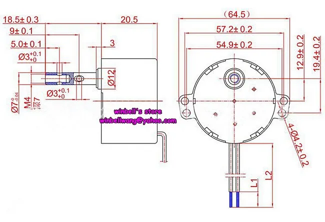 50TYZ постоянный магнит синхронный двигатель 220V микро мотор переменного тока 5 об/мин 4 Вт ненаправленный двигатель переменного тока