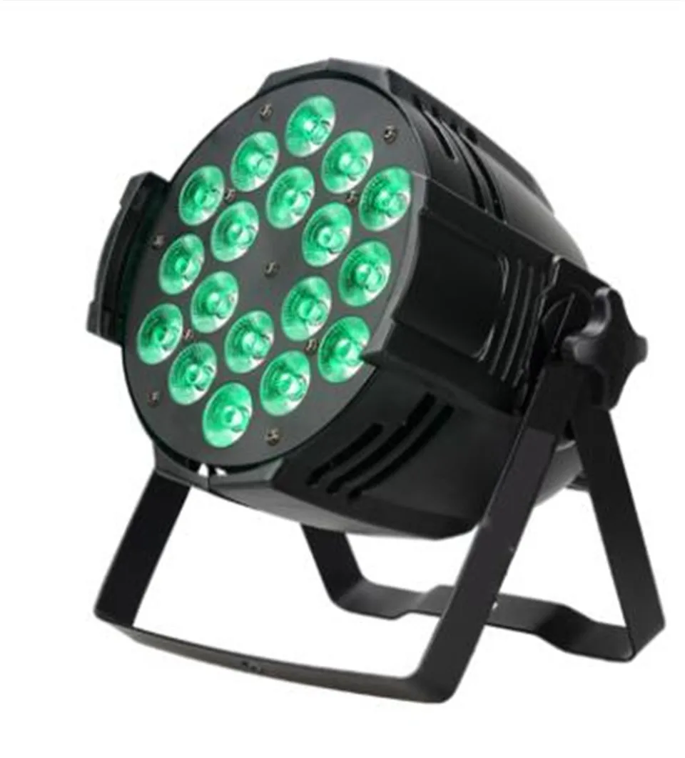 Dj Par Банки RGBWA UV 6IN1 18X18W светодиодный водонепроницаемый рейтинг IP20 алюминиевый