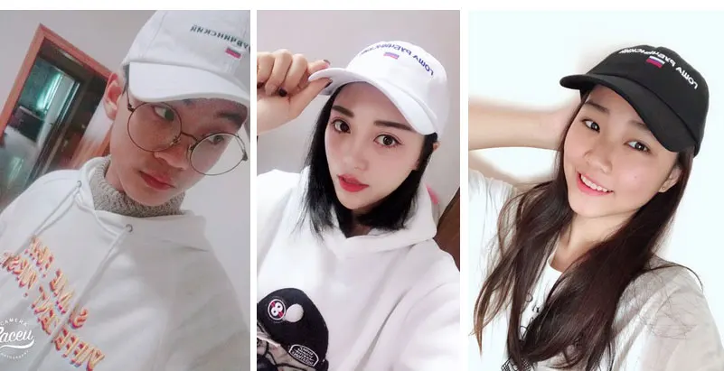 cap men baseball cap  women pink black dad cap russia letters cotton embroidery (5)