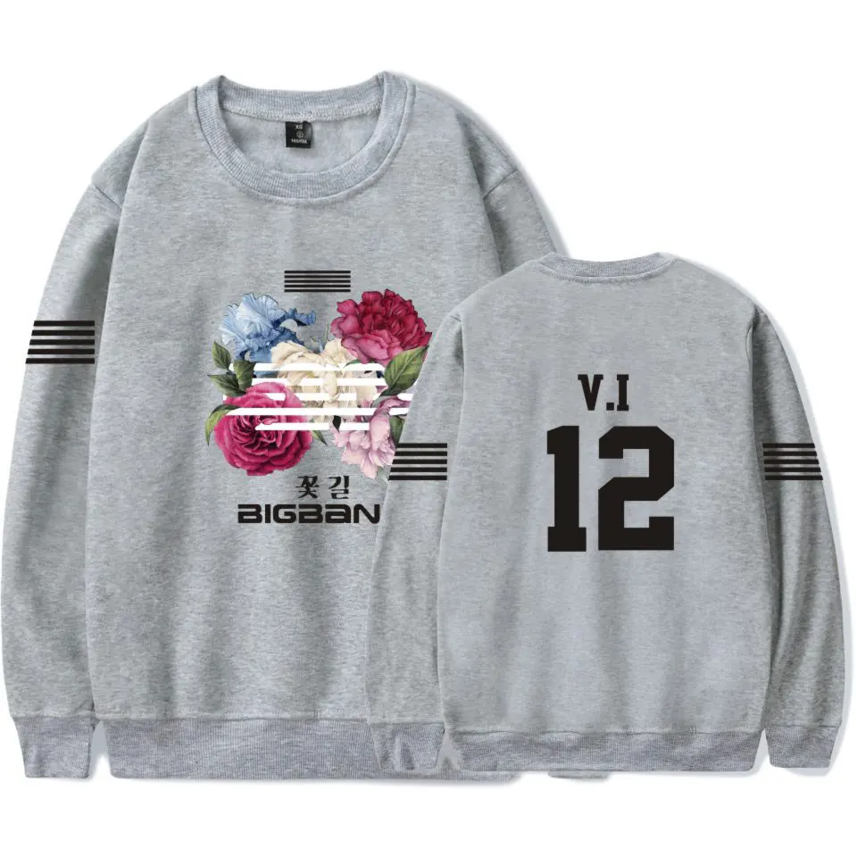 Bigbang БОЛЬШОЙ Банг bangtan Толстовка kpop корейский harajuku толстовки moletom feminino модный