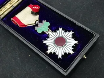 

Original silver medal Japan Order of RISING Sun 6th Class with Box